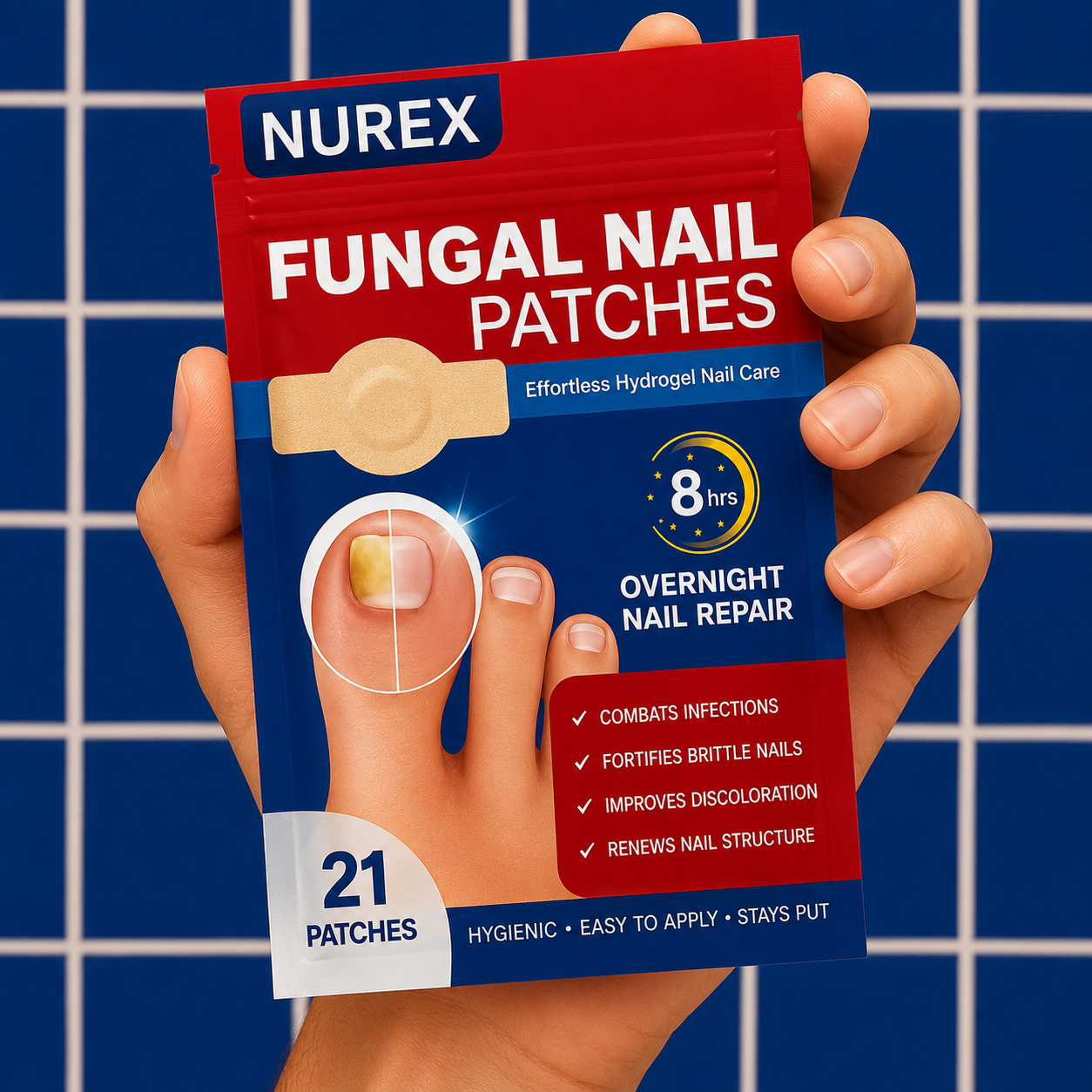 Nurex® Fungal Nail Removal Patches