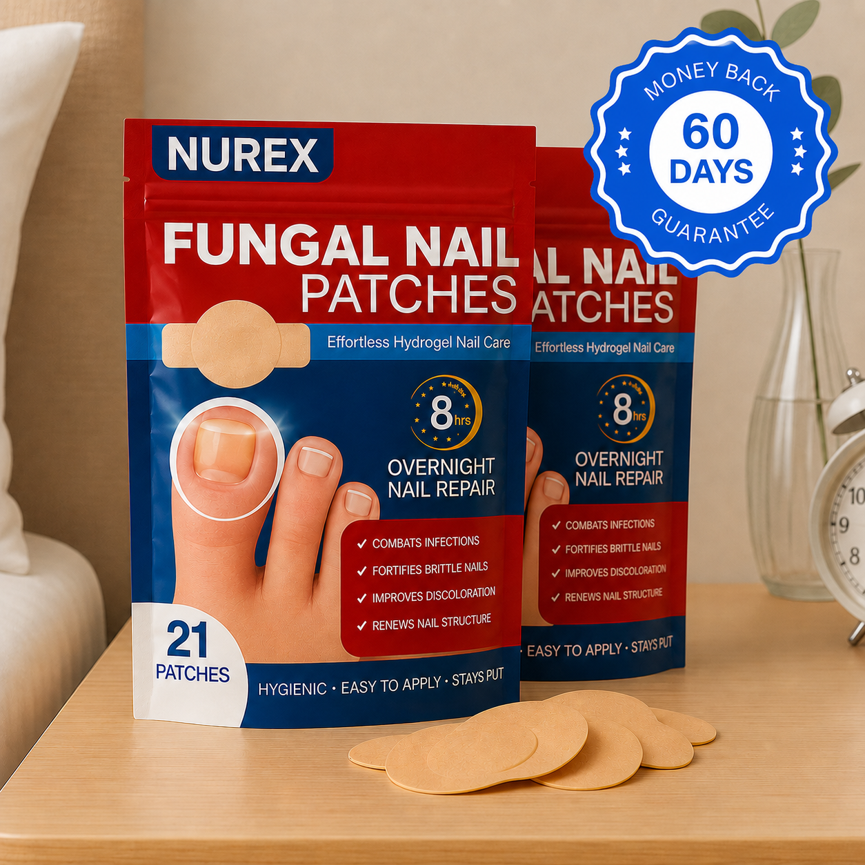 Nurex® Fungal Nail Removal Patches