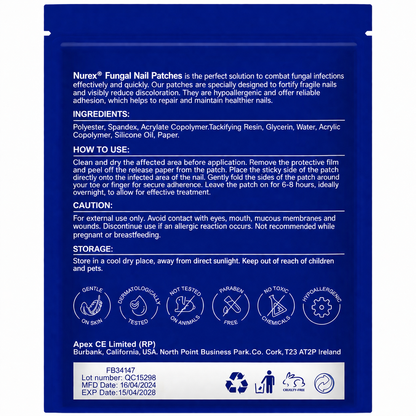 Nurex® Fungal Nail Removal Patches